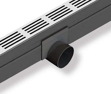 ACO SlimLine zijloop 80mm