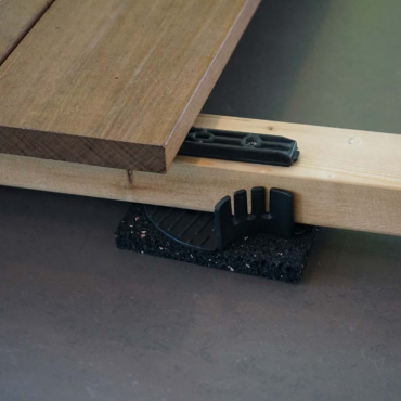 Vaste onderplaat RC 14 - 120x120x10