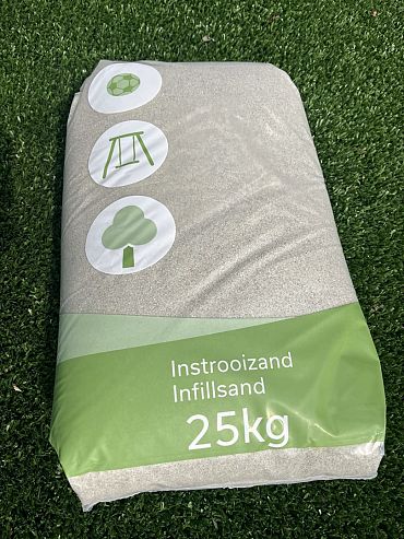 25kg instrooizand voor kunstgras