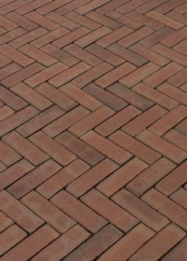 Gebakken DF80 lumino rood-paars bont