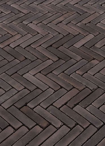 Gebakken WF60 terra iseo antica zwart-bruin