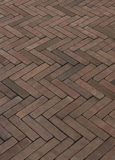 Gebakken WF80 peraldo rood-bruin bont