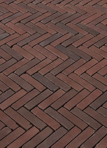 Gebakken WF60 terra novara antica rood-bruin genuanceerd