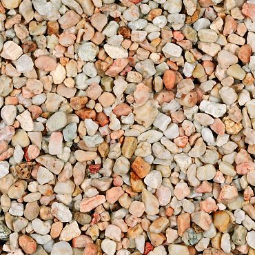 Zak 20 kg Taunuskwarts geel 16-32 mm Rond getrommeld