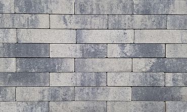 Patio dikformaat XL 28x7x8 cm nero/grey