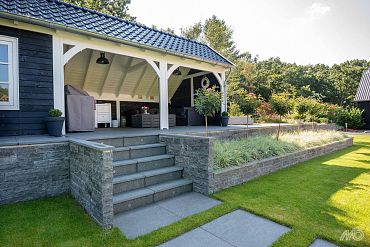 Palissades Spotted Bluestone Horizontaal 50x12x12 cm