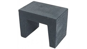 U-element 40x40x50 cm Antraciet