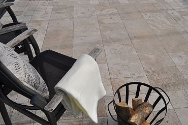 Travertin Economix  20,3x20,3x3 cm Soft finish