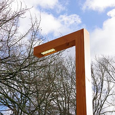 ANGELO - 150x150x3000mm - Kastanje - 3.000K - Kabel