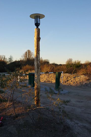 GIRO - 180/200x4800mm + 1200mm ingraven - Kastanje - Kabel