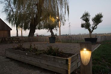 BOSCO - 180/200x650mm + 600mm ingraven - Kastanje - 2.700K - Kabel