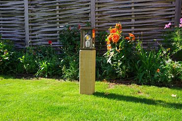 FARO - 150x150x720mm + 500mm ingraven - Eiken - Kabel