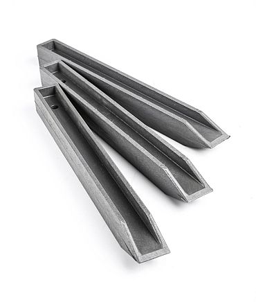 Ecopic Grijs H-profiel 4x4cm 58cm