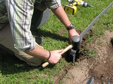 Ecopic Grijs H-profiel 4x4cm 58cm