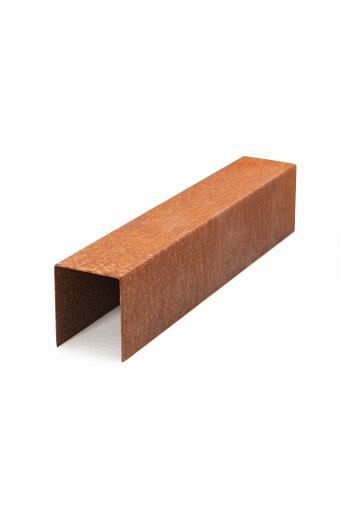 Opsluitband afdekker 6x200x6,5 cm Corten