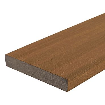 WPC 22,5x138mm Fiberdeck Premium Teak kantplank SE massief
