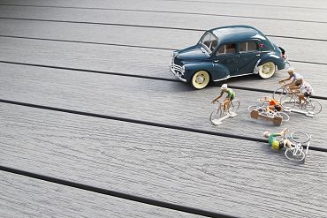 WPC 22,5x138mm Fiberdeck Premium RHK Dark Grey