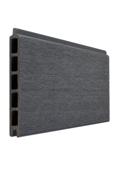 WPC Premium fence board Dark Grey 21x160mm (wb 150mm) L-178cm