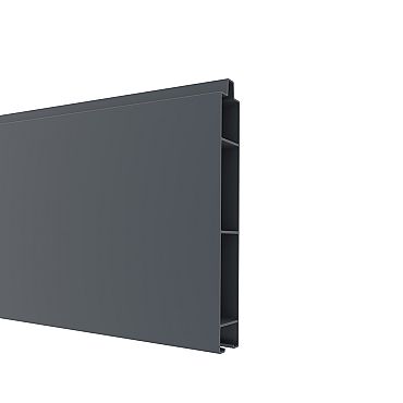 Alu tand + groef profiel 21x160mm (wb 150mm) L-178 cm RAL9005