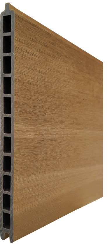 WPC Premium fence board Teak 21x310mm (wb 300mm) L-178cm