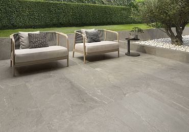 GeoCeramica® 75x75x4 TEMPO Ash Matt