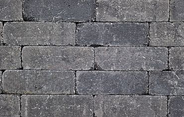 Stonique trommel longstone 7 cm Antraciet