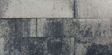 Linea 15x15x60 cm Grijs/Zwart