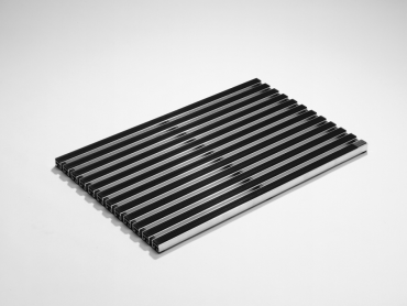 Schoonloper borstelprofiel zwart 100x50 cm