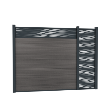 Boston Decopaneel Lamia horizontaal 30x175 cm dikte 2 mm RAL7016