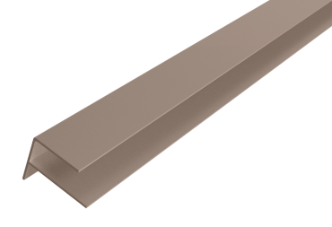 WEO35 Alu F-profiel Light Grey L-300cm 65x80mm - RAL7006