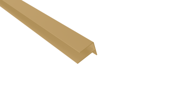 WEO35-60 Alu F-profiel Cedar L-300cm 65x80mm  - RAL1011