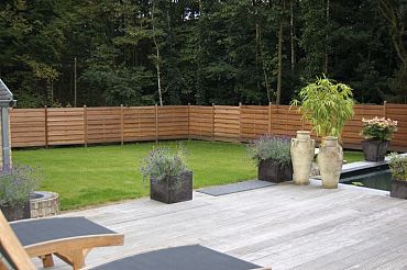 Keruing elegant scherm 06 180x180cm Premium FCQ FSC®100% FSC®-C003450