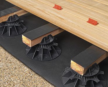 Cobra Bitudeck afdekband 7,5cm x 10m voor houten balk