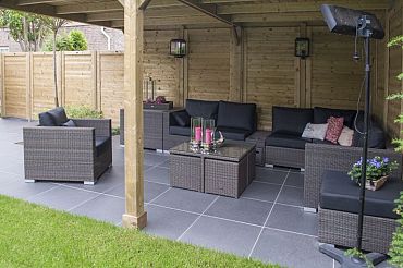 Ceramaxx Ardesia Nero 2.0 60x60x3 cm,