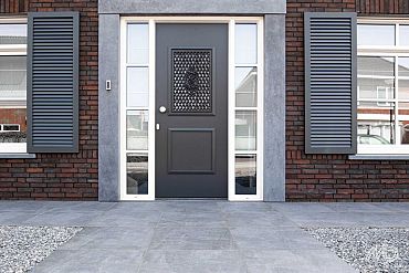 Durban Slate Black Berry (2.2) Rectified 60x60 cm Colored Body