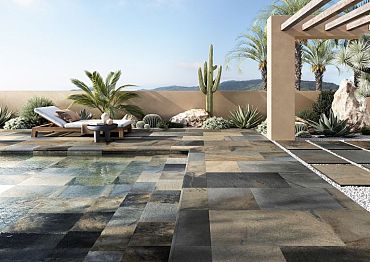 Bali Polychrome Rectified 60,4x90,6x2 cm Colored Body