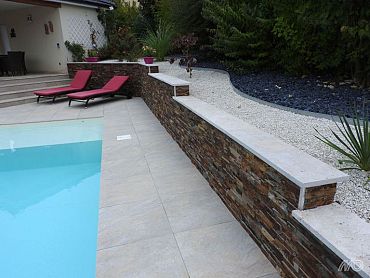 Afdekband Travertin Economix geborsteld 100x30x3 cm Geborsteld