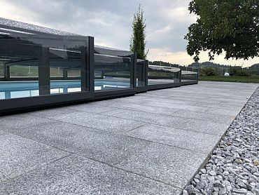 Tibet Asian White Riven 40x40x3 cm Riven