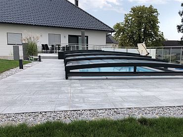 Tibet Asian White Riven 40x40x3 cm Riven