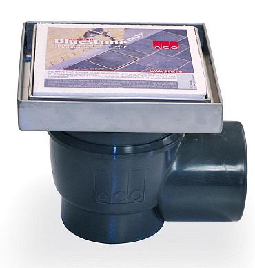 Vloerput Bluestone 20x20x19,5 zij-uitl