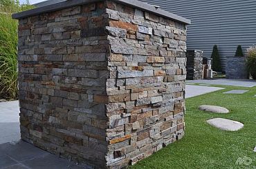 Stone Panels Rusty Quarzite 60x15x1,5-2,5 cm Breukruw