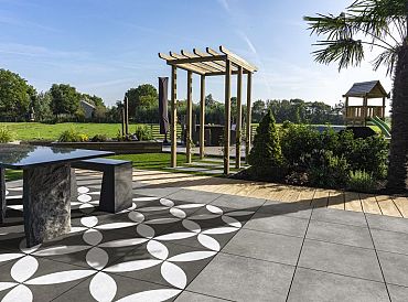 Cerasun Flower Decor 60x60x4cm