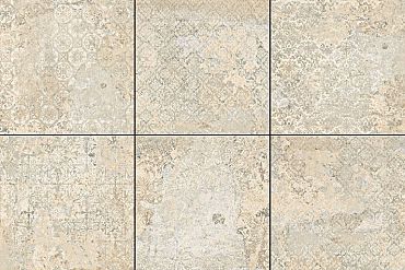 Cerasun Catania Decor Beige 60x60x4cm