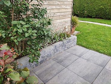 Splitrock 32x13x11 cm 2.0 grijs/zwart