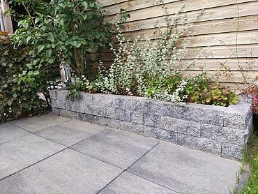 Splitrock 32x13x11 cm 2.0 grijs/zwart