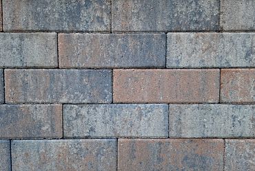 Longstone opritsteen 7 cm tricolore