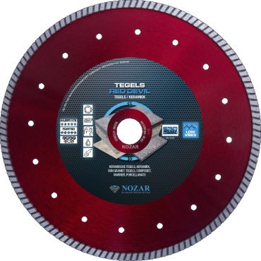 Red Devil Tegels 230x22.23mm