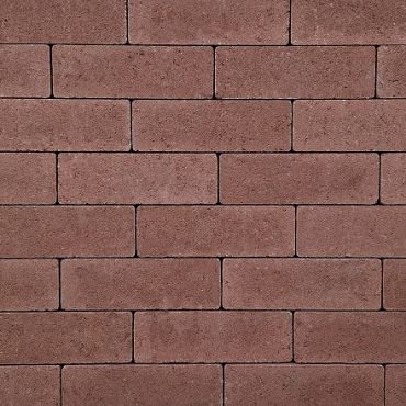 Dikformaat strak 21x7x8 cm gebakken bruin komo