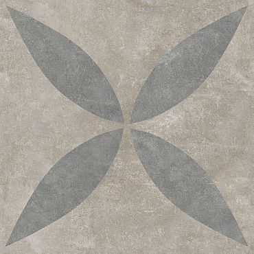 GeoCeramica® 60x60x4 Ambiente Greige Flower