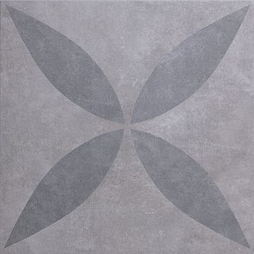 GeoCeramica® 60x60x4 Ambiente Greige Flower